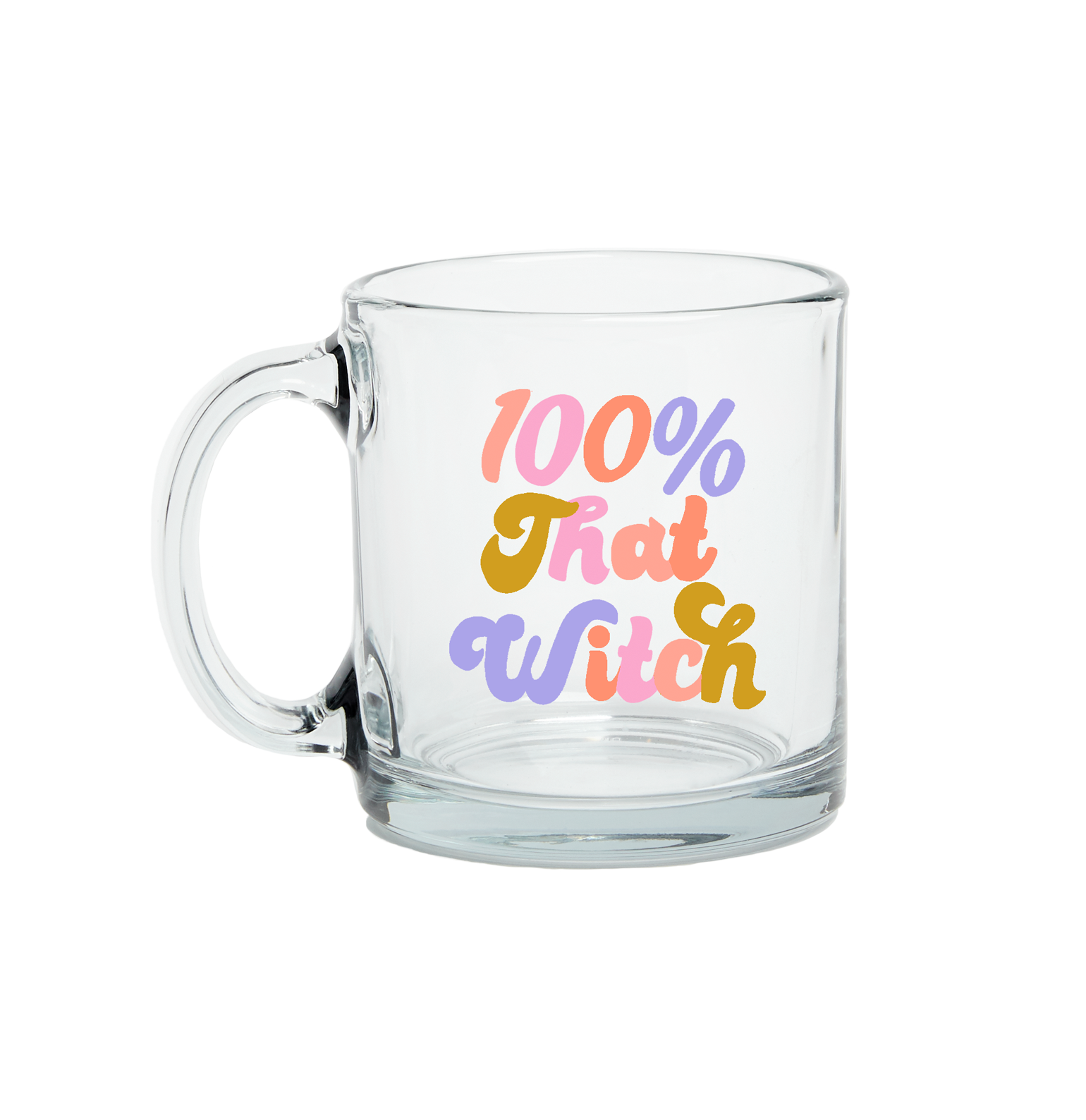 Talking Out of Turn - Halloween Glass Mug