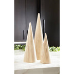 Santa Barbara Design Studio by Creative Brands - Natural Wood Cone Tree - Medium
