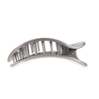 TELETIES - Round Flat Hair Clip | Large | Disco Daydream