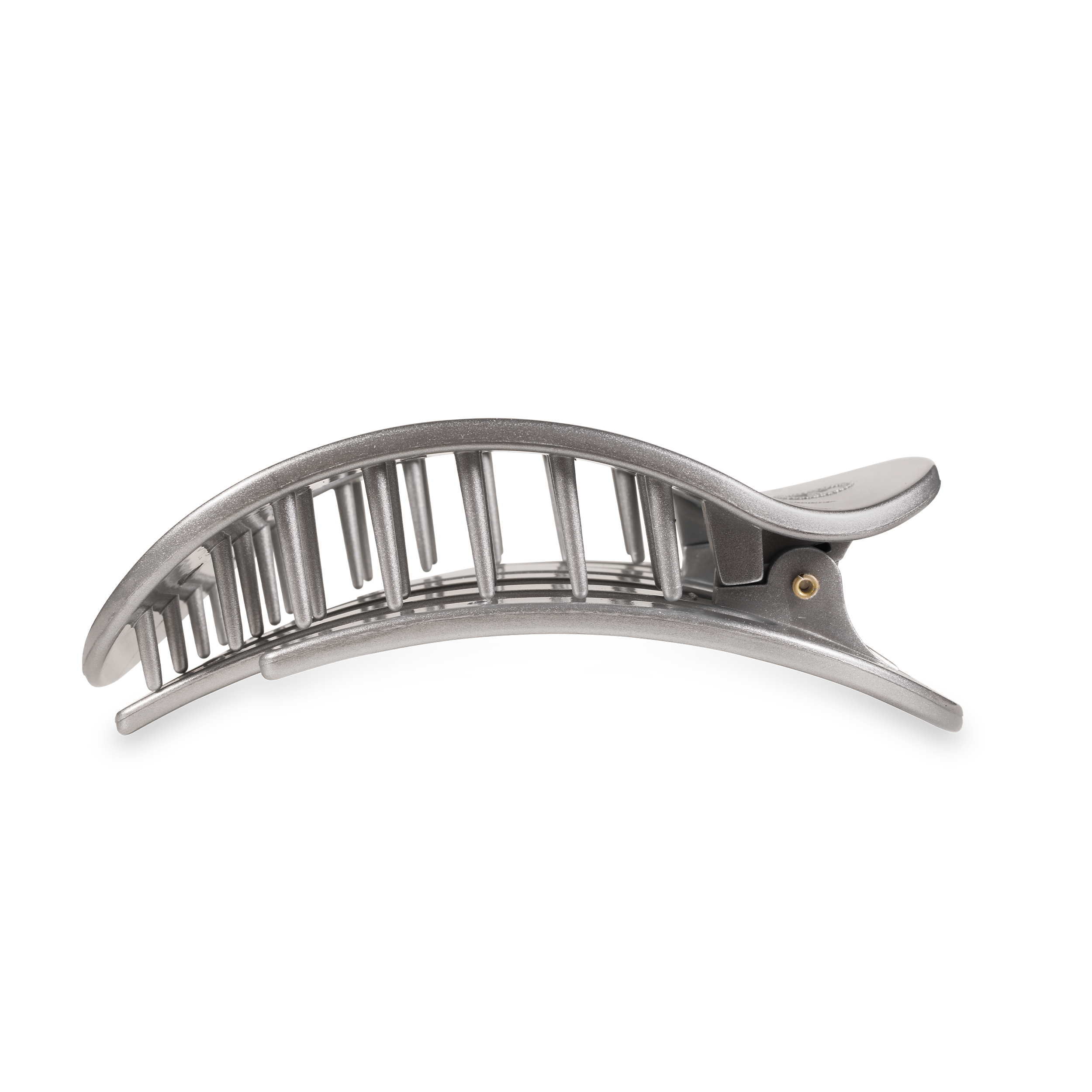 TELETIES - Round Flat Hair Clip | Large | Disco Daydream