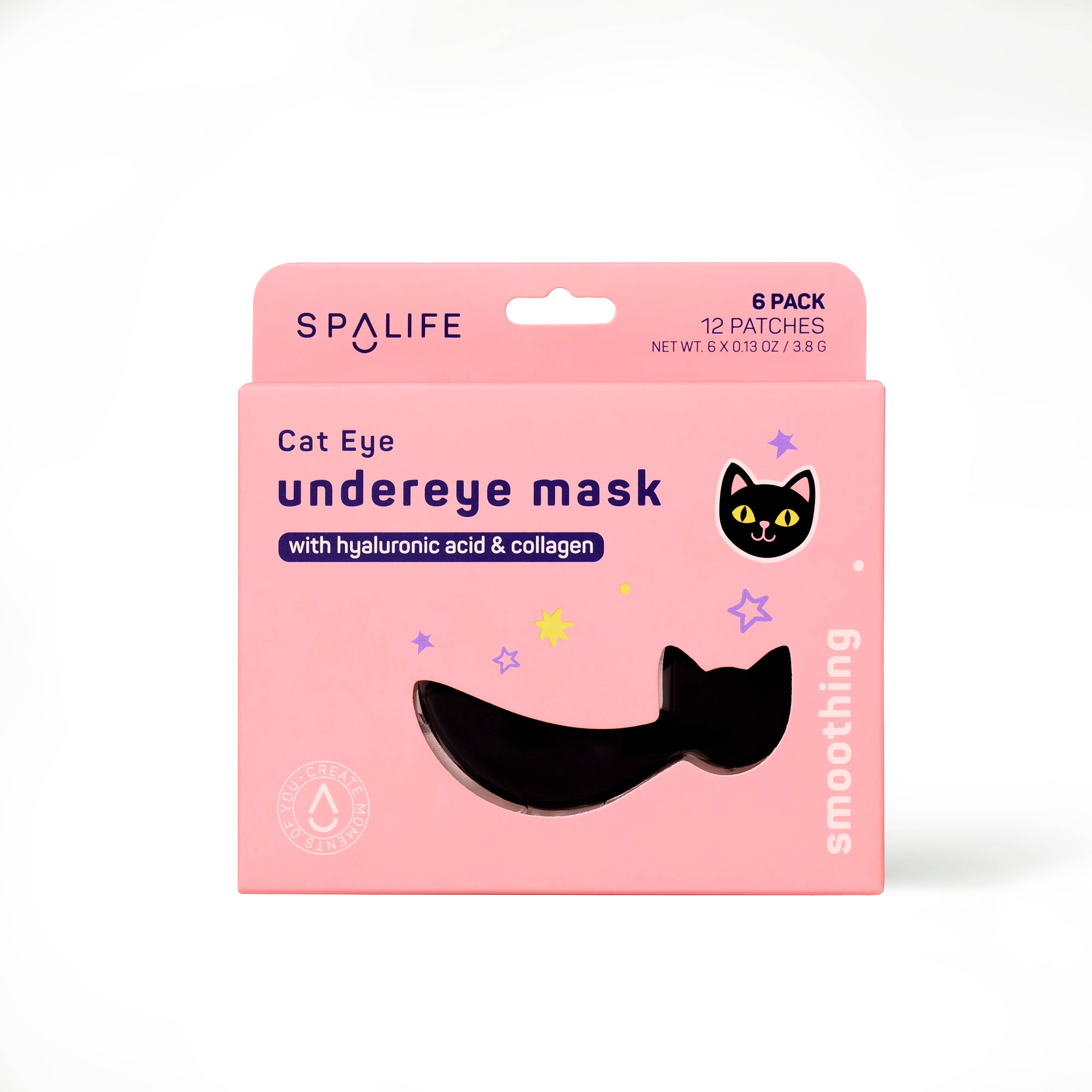 My Spa Life - Halloween Cat Eye Smoothing Undereye Masks - 6 Pairs