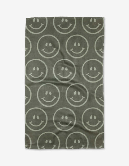 Geometry - You Make Me Happy Tea Towel