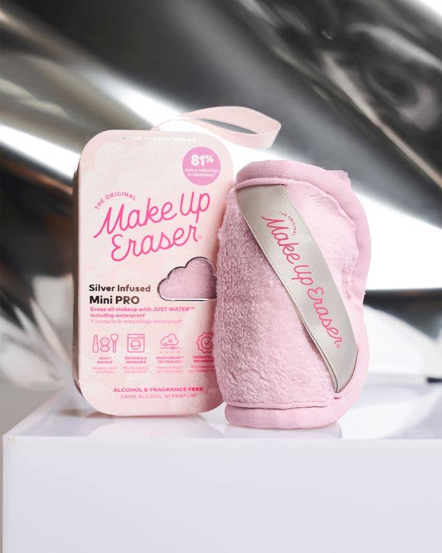 The Original MakeUp Eraser - Silver Infused Mini PRO MakeUp Eraser | Acne Prone Skin