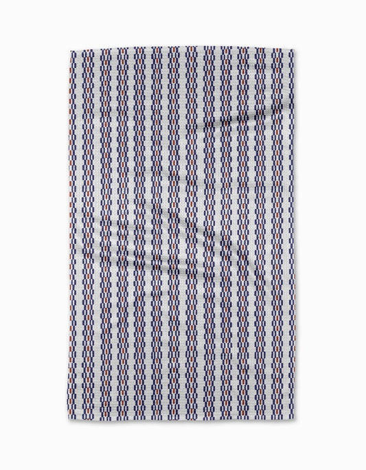 Geometry - New Day White Tea Towel