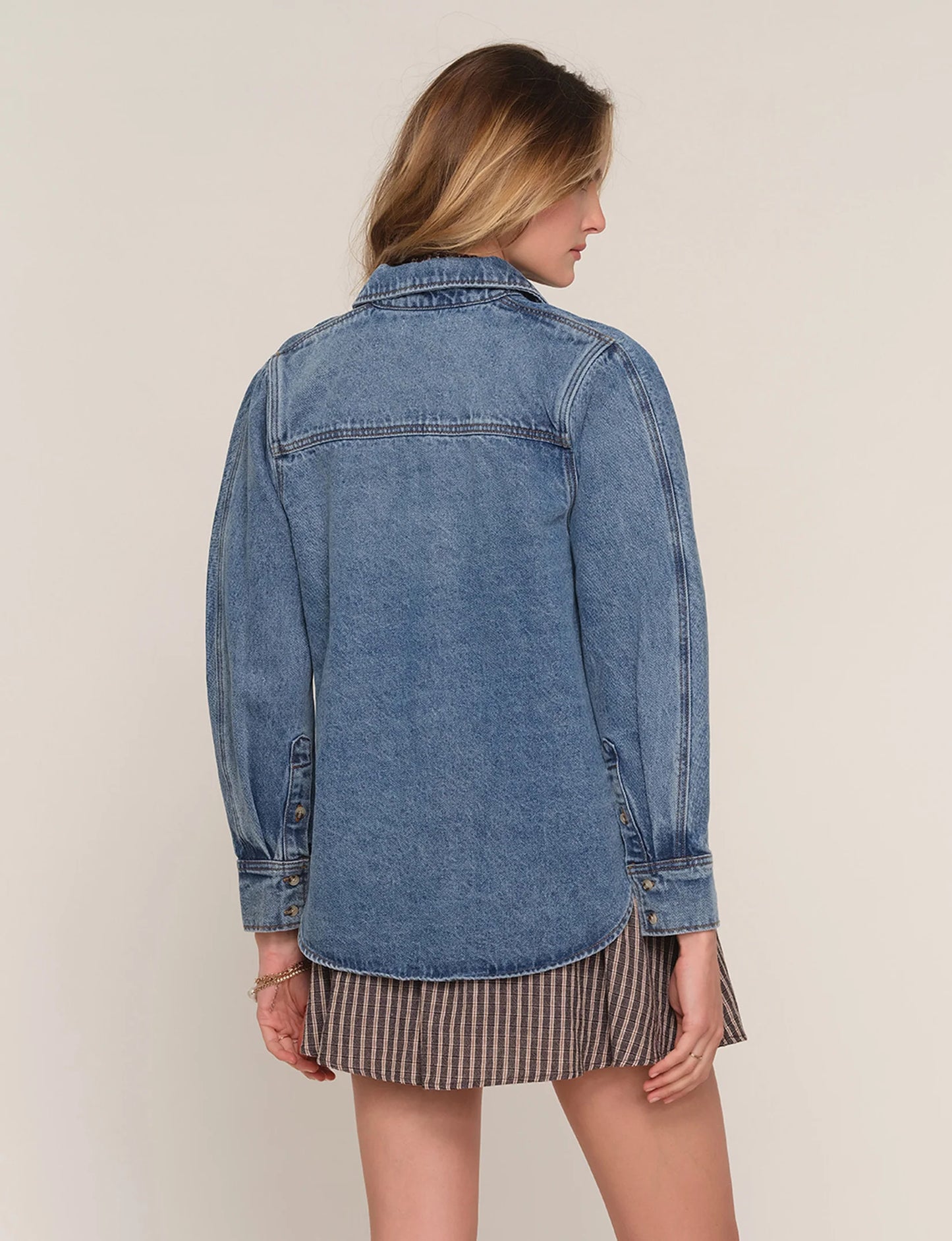 Heartloom Morocco Denim Top - River