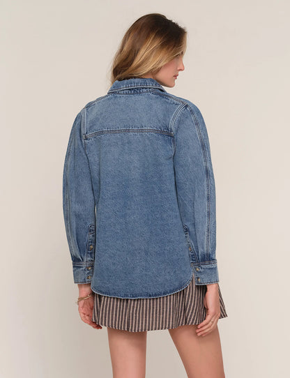 Heartloom Morocco Denim Top - River