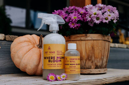 Dirt Road Candle Co - Where Mums Bloom Counter Spray