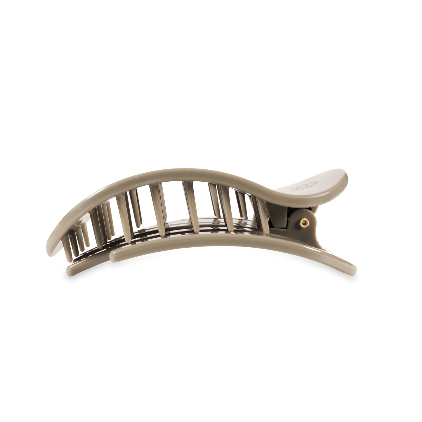 TELETIES - Flat Round Hair Clip | Medium | Sage It Ain't So