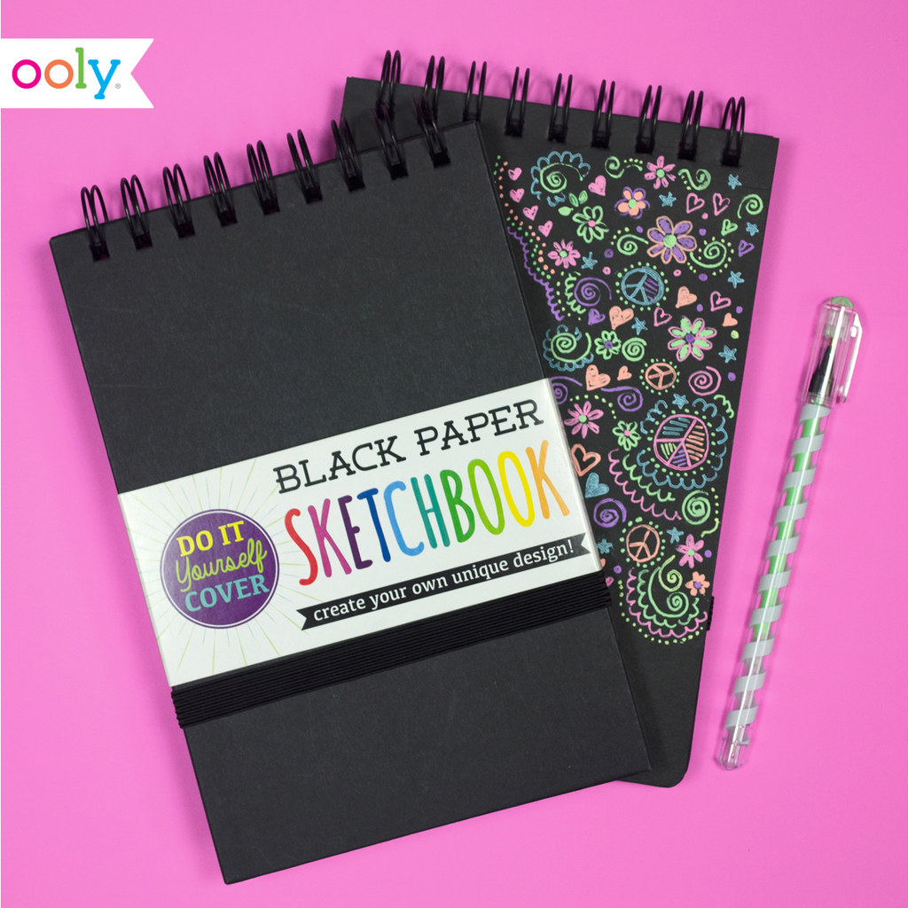 OOLY - D.I.Y. Cover Sketchbook - Black