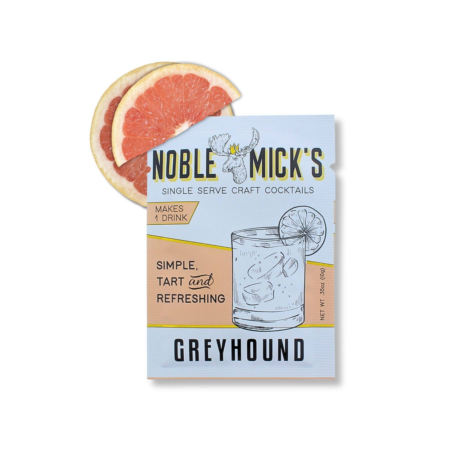 NOBLE MICK'S - Single Serve Craft Cocktails - Greyhound Single Serve Craft Cocktail