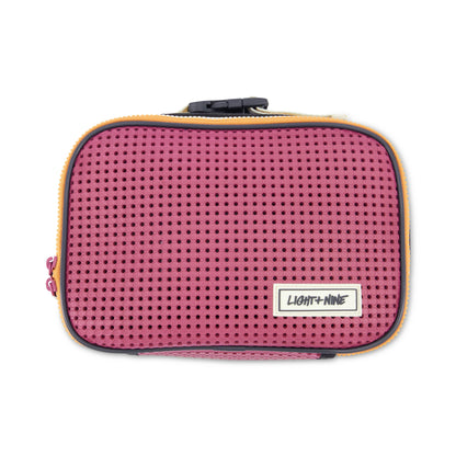 Light + Nine - Insulated Lunch Tote Artist Berry + Green