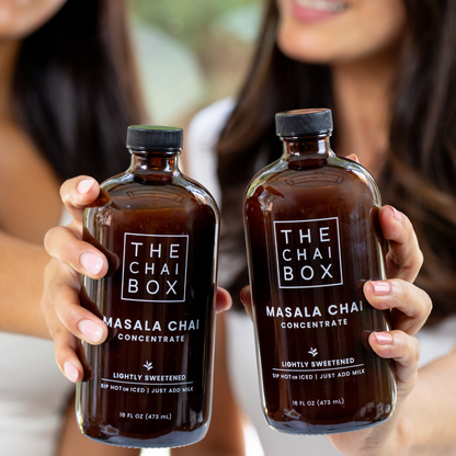The Chai Box - Chai Concentrate 16 oz Glass Bottle