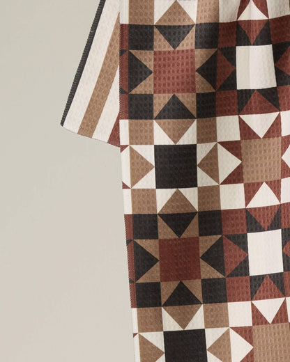 Geometry - Quilted Luxe Kitchen Towel