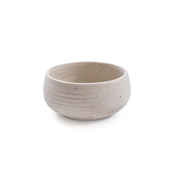 Sugarboo & Co - Ribbed Ceramic Speckled Dip Bowl - 3.5