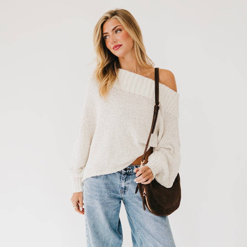 Pretty Simple - Suede Netty Crossbody