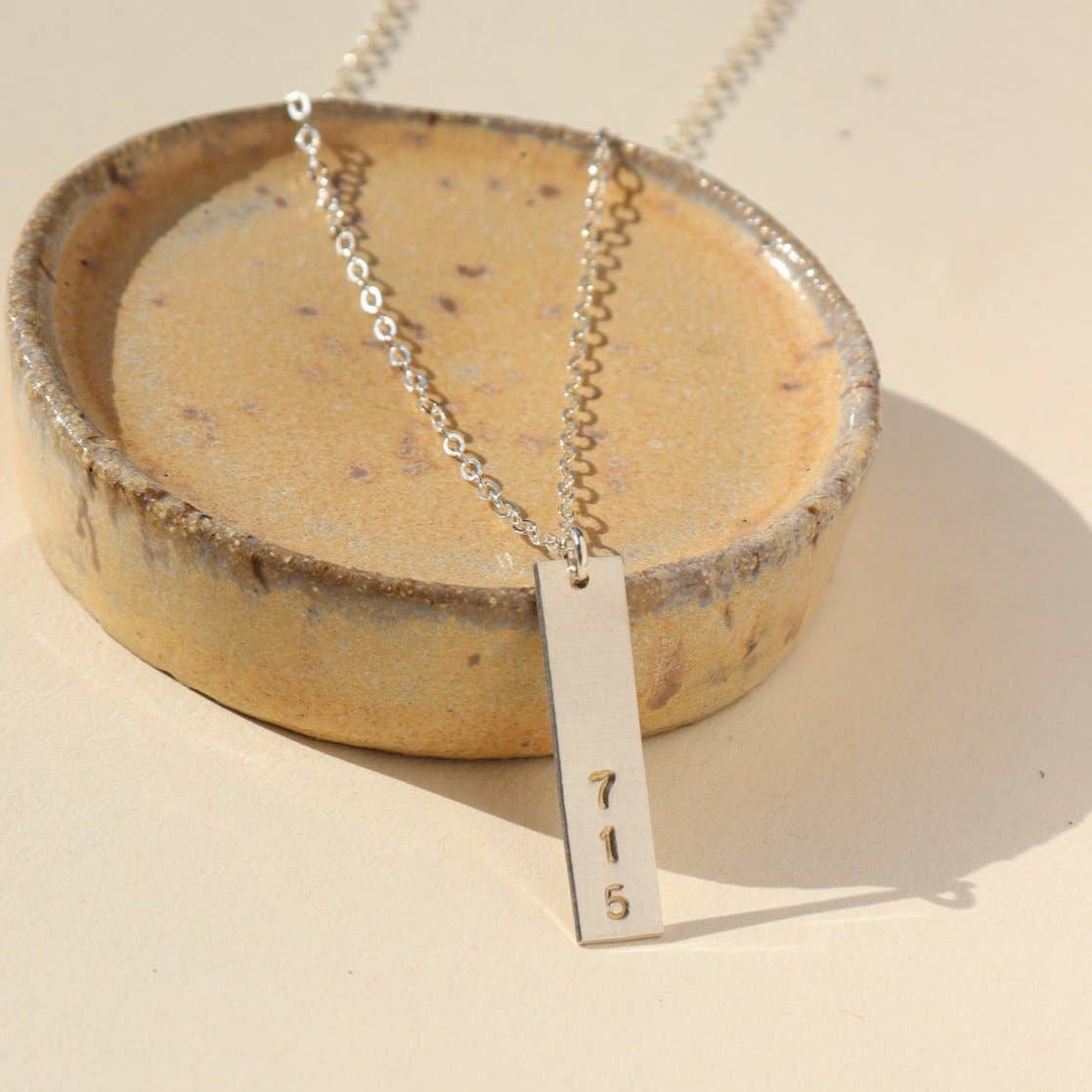 Token Jewelry - '712' Area Code Necklace