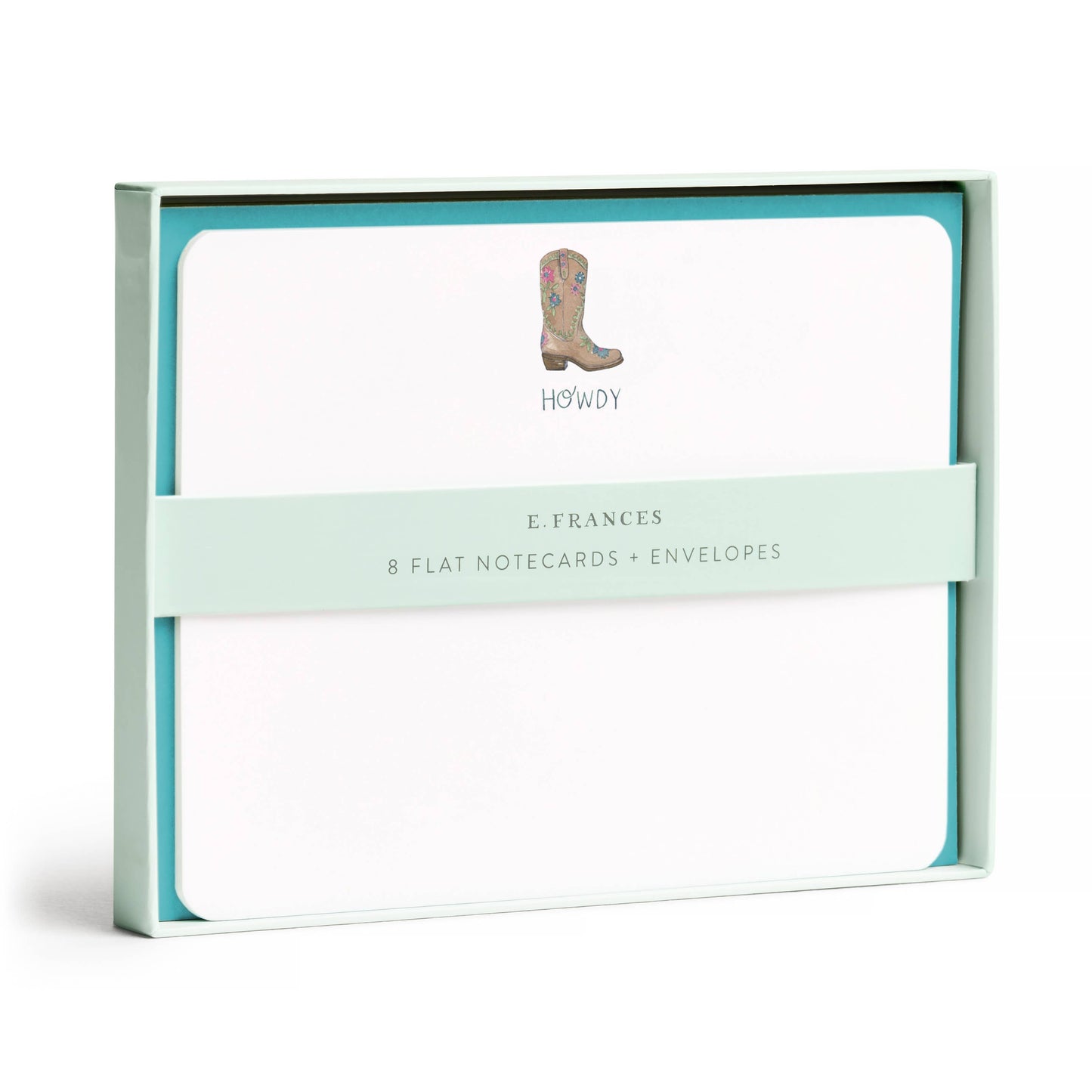 E. Frances Paper - Cowboy Boot Flat Note Set