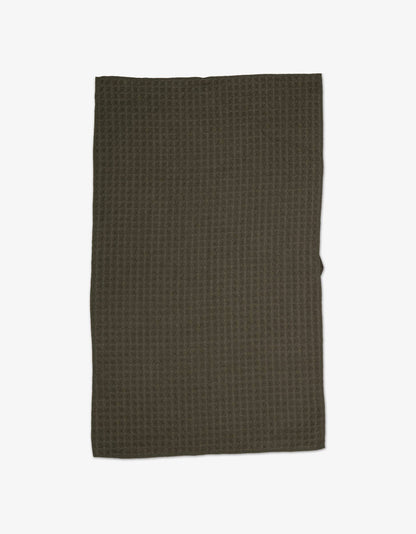 Geometry - Forest Waffle Hand Towel