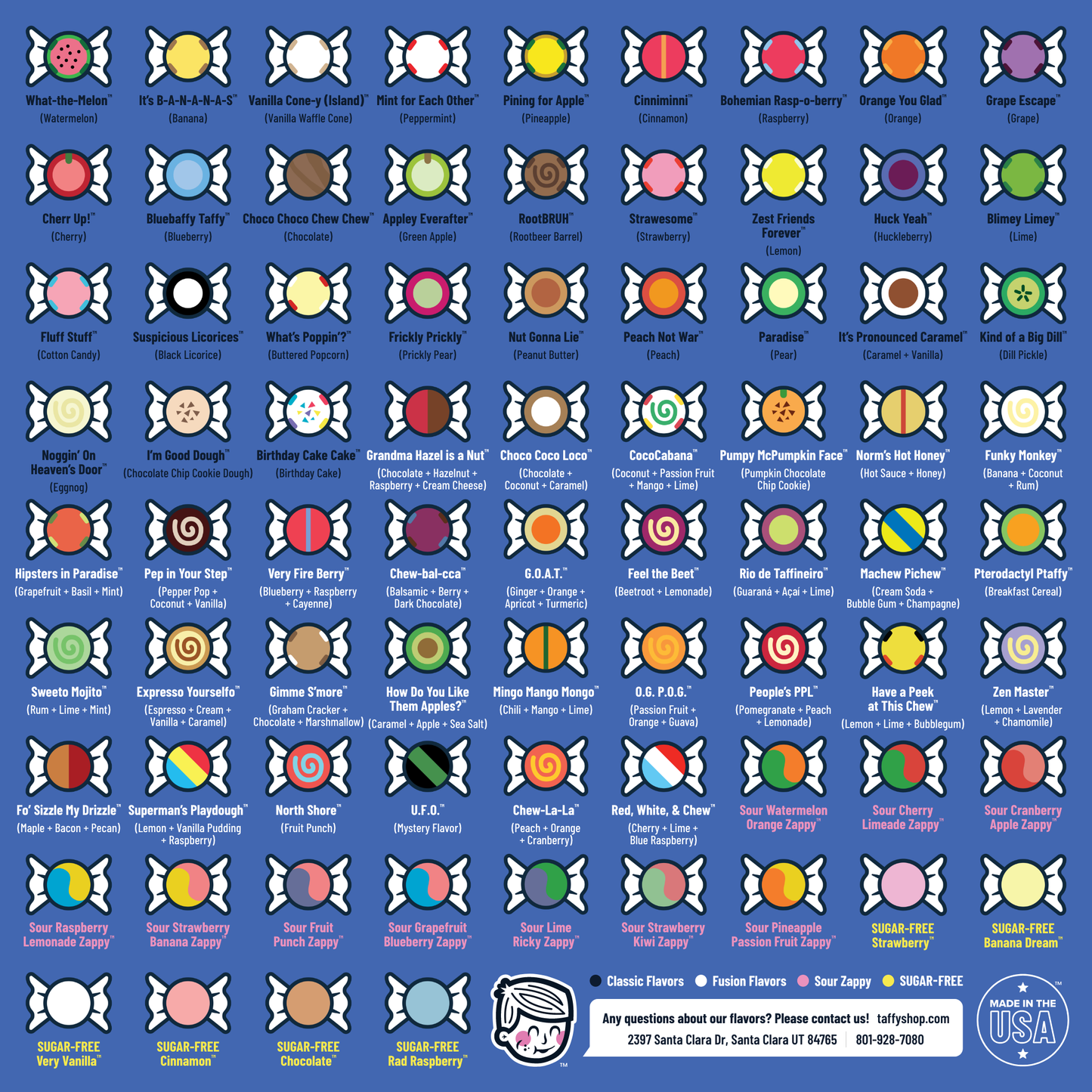 Taffy Shop - U.F.O.™ Taffy Bag