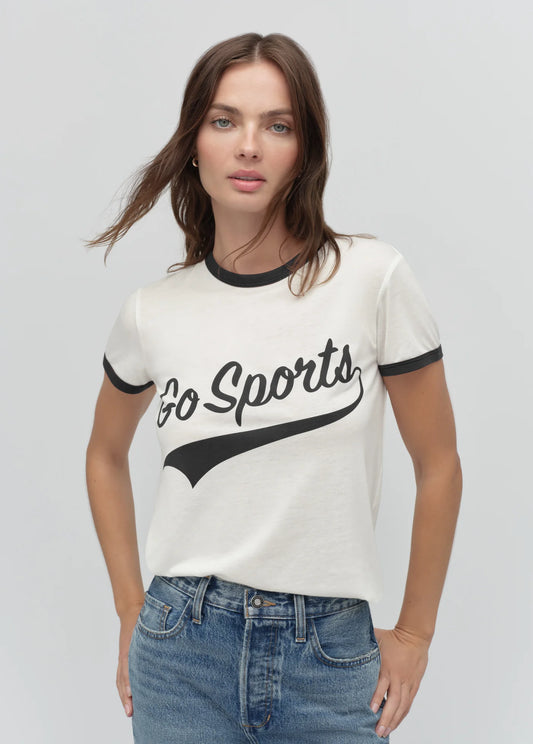 Favorite Daughter - Go Sports Ringer Tee