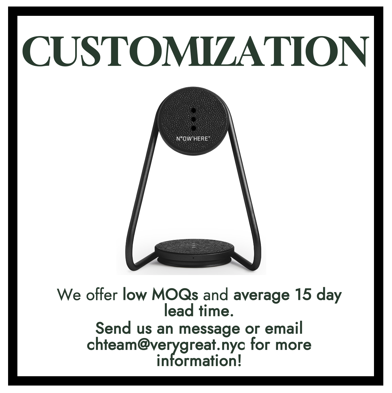 Courant - MAG:2 - Essentials Linen Wireless Charger Stand (Magnetic)