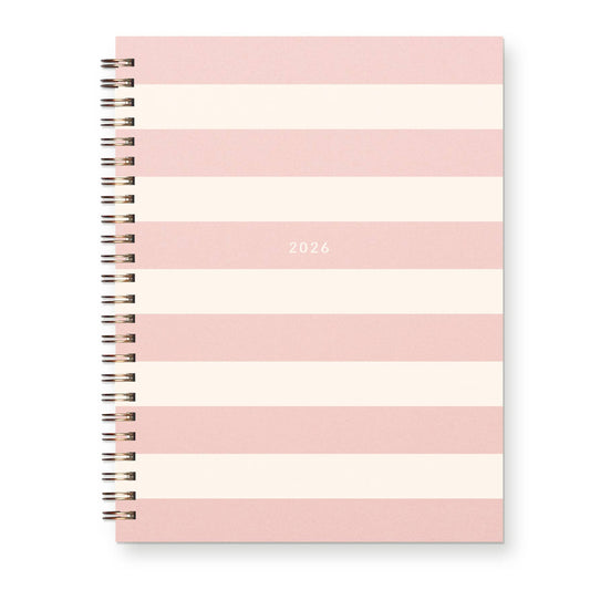 Ruff House Print Shop - 2026 Striped Dated Planner : Calendar Year