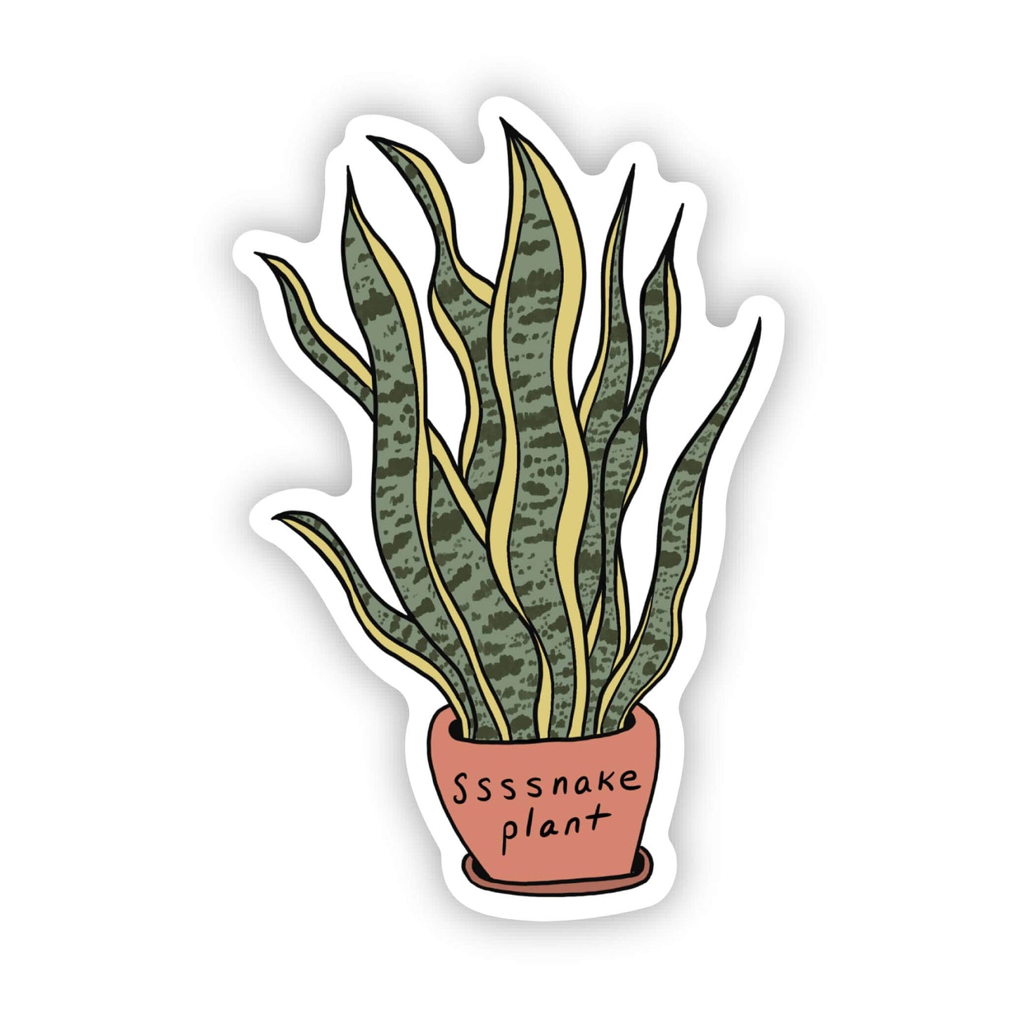 Big Moods - Sssnake plant sticker