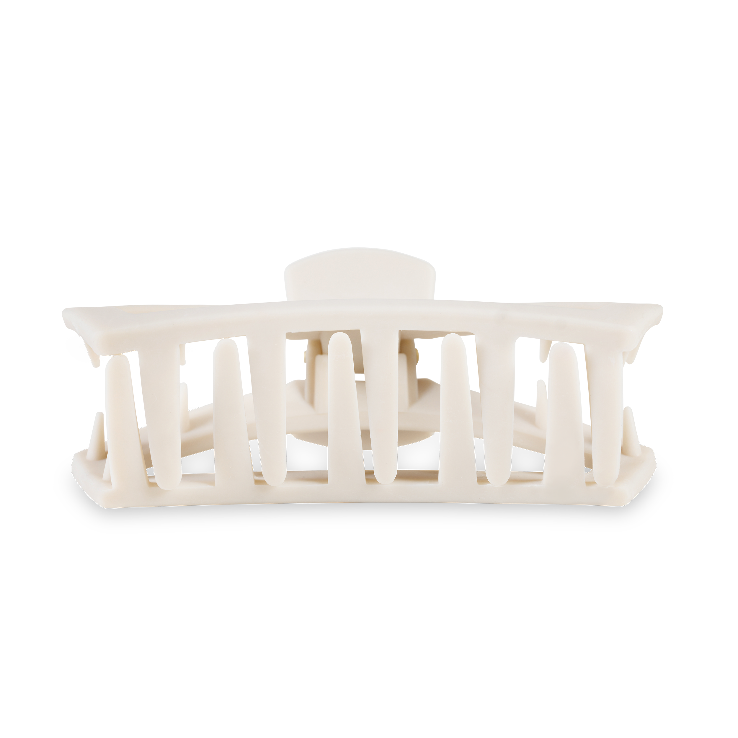 TELETIES - Open Hair Clip | Large | Toasted