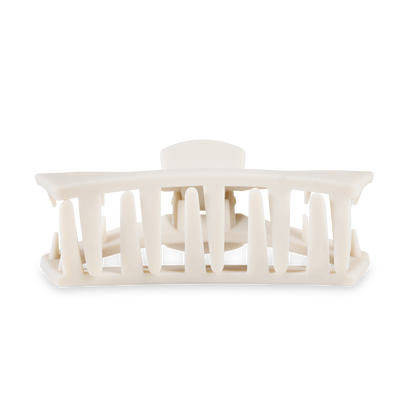 TELETIES - Open Hair Clip | Large | Toasted