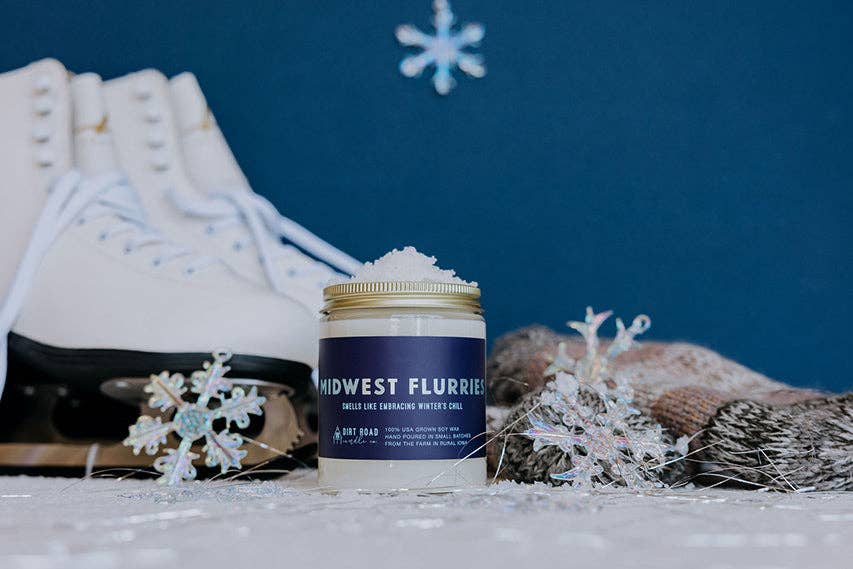 Dirt Road Candle Co - Midwest Flurries Candle