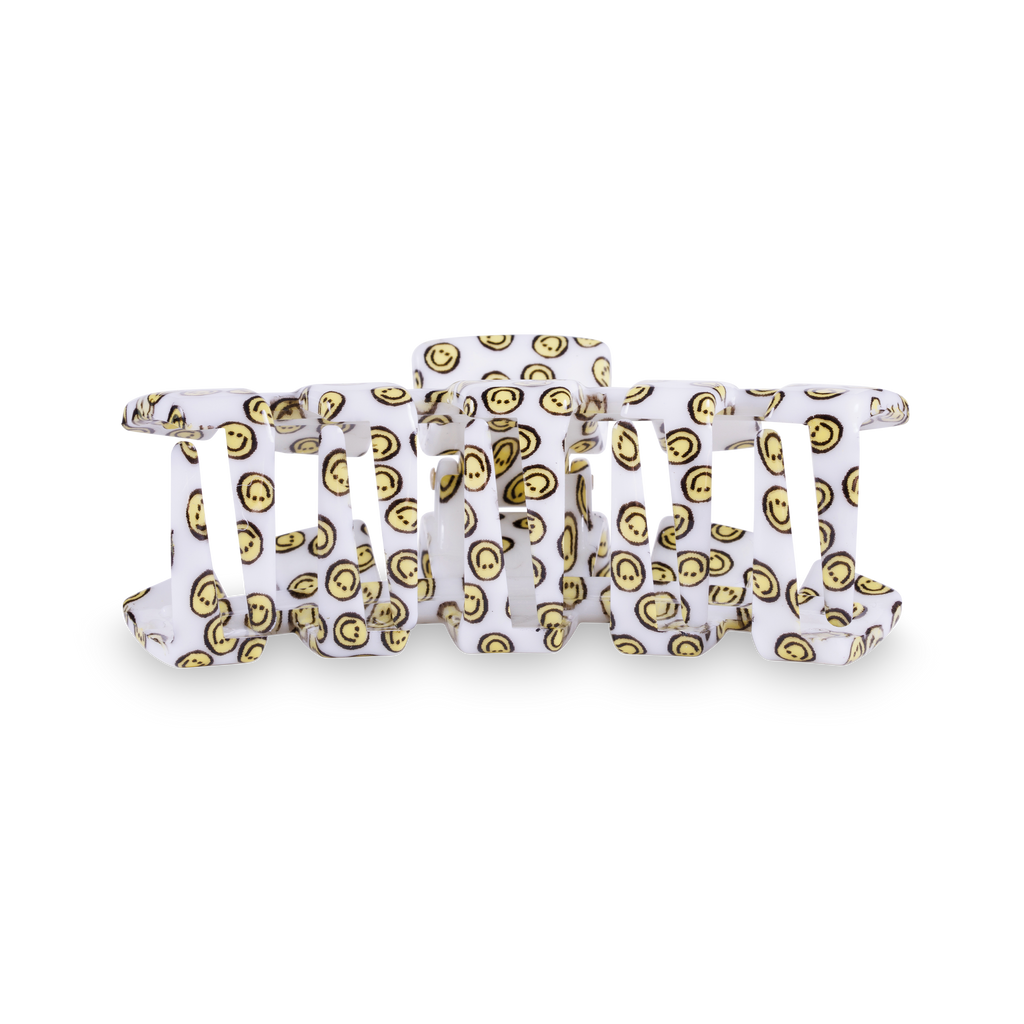 TELETIES - Classic Miles of Smiles Medium Hair Clip