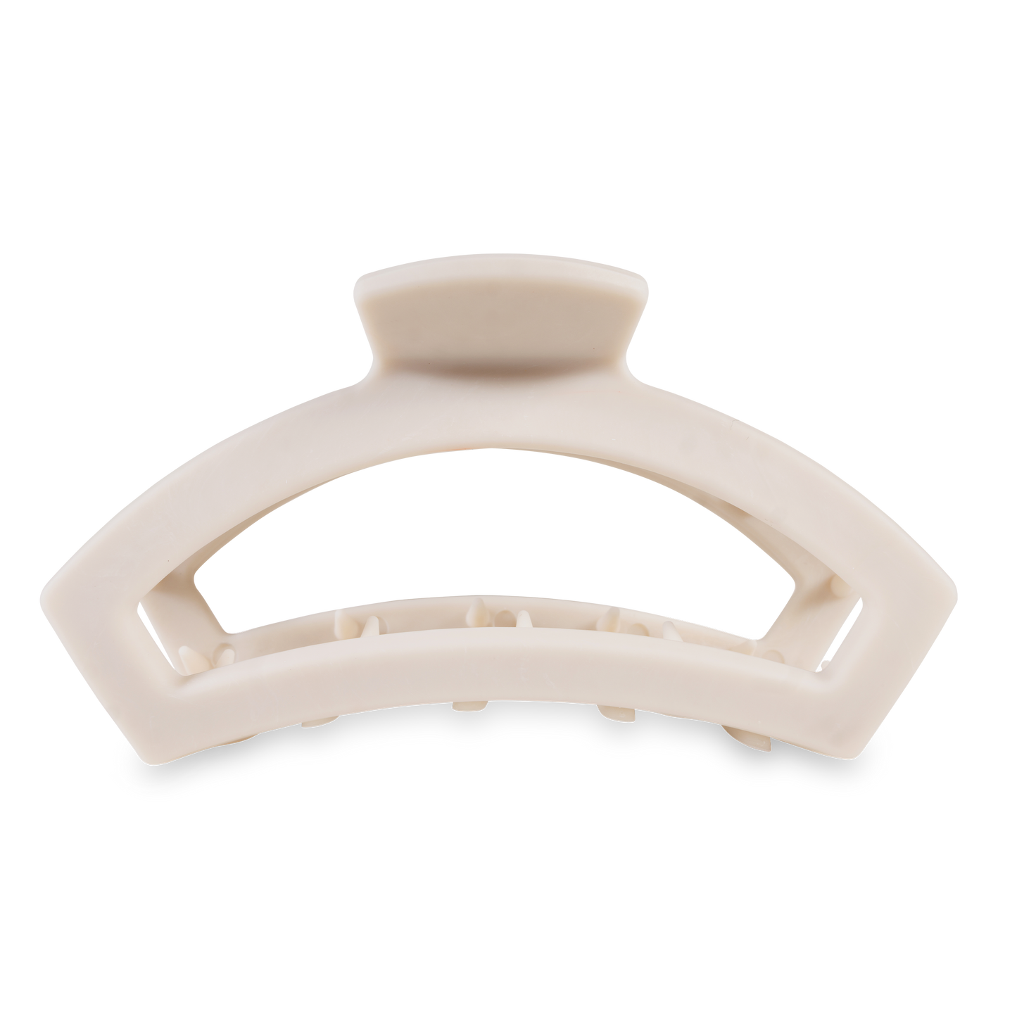 TELETIES - Open Hair Clip | Large | Toasted