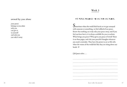 Heart Talk: The Journal by Cleo Wade