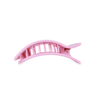 TELETIES - Flat Rectangle Hair Clip | Medium | Merry Pinkmas