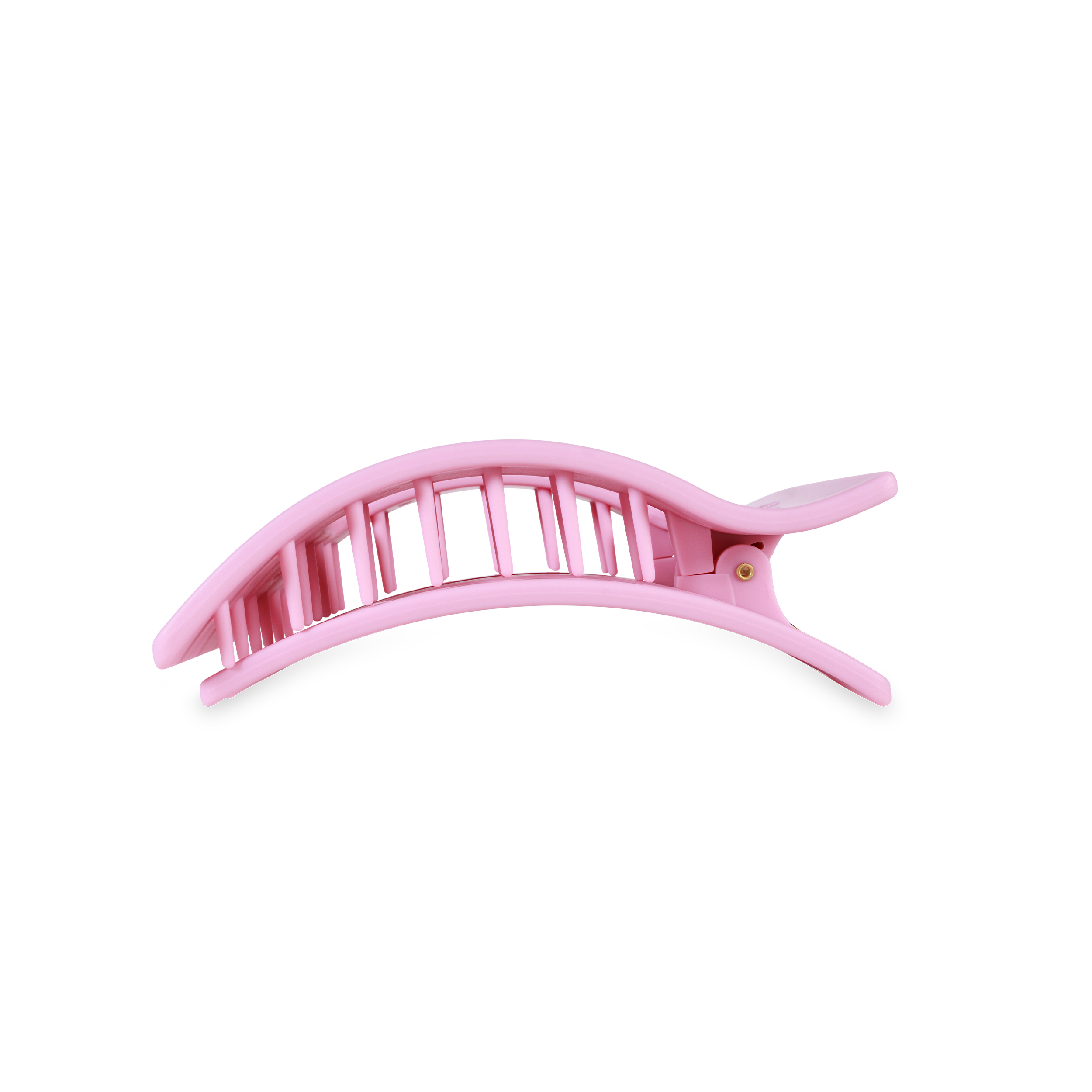 TELETIES - Flat Rectangle Hair Clip | Medium | Merry Pinkmas