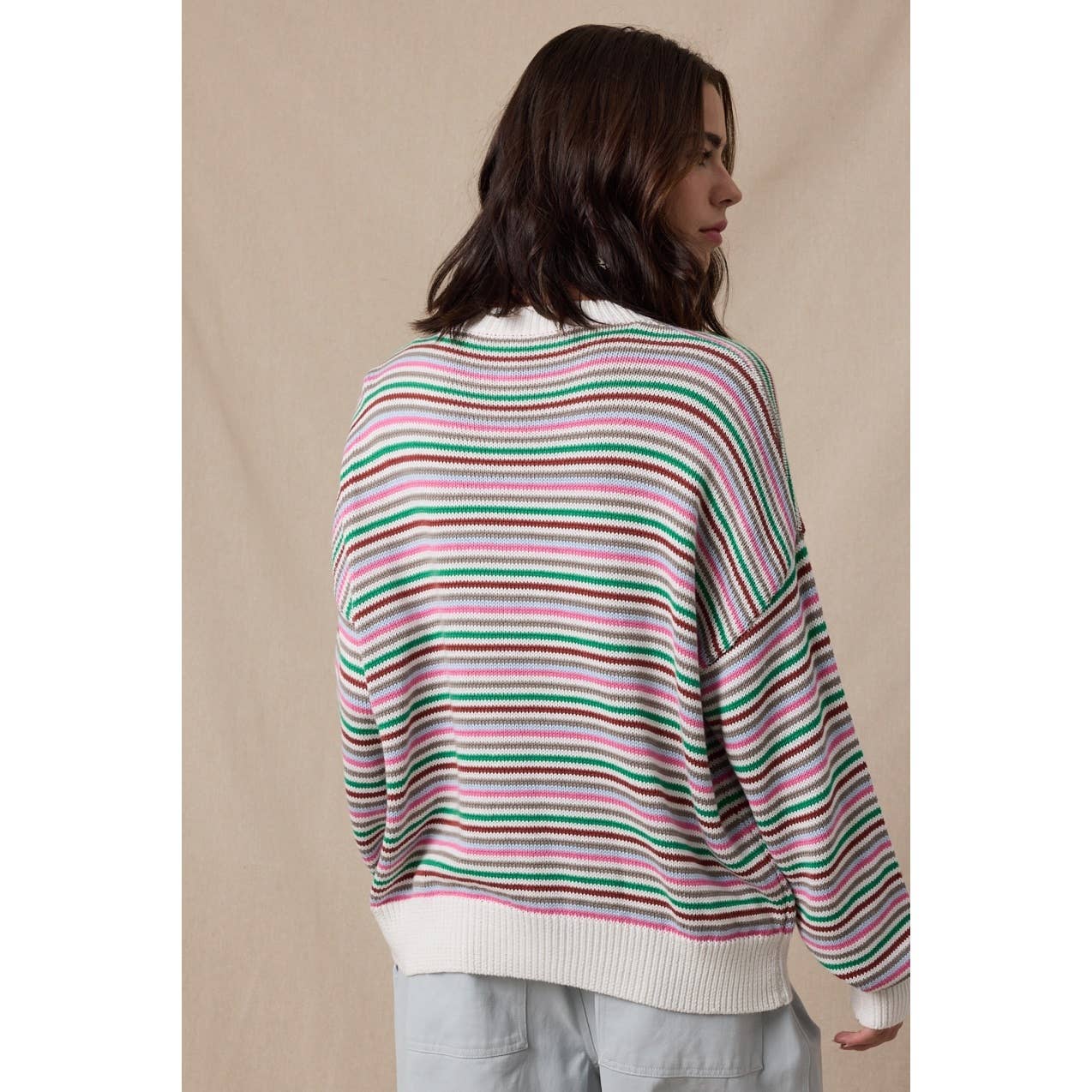Rainbow Stripe Sweater
