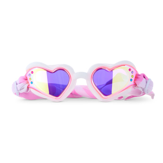 Bling2o - *NEW* Soft Crush Fabric Strap Heart Swim Goggle