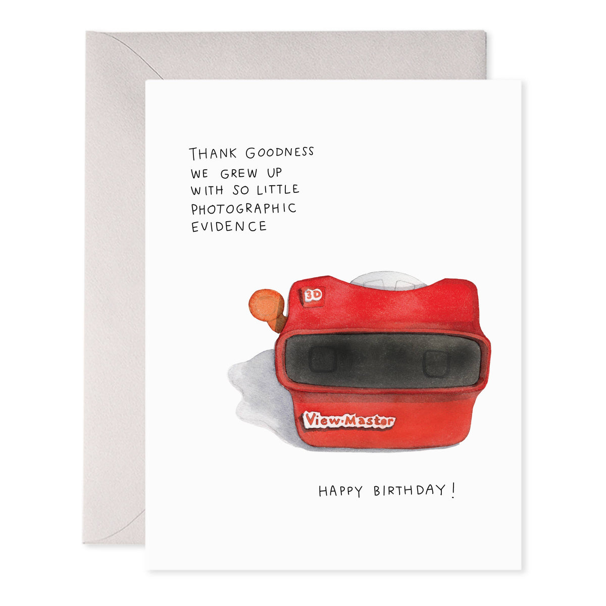 E. Frances Paper - Viewfinder Birthday Greeting Card