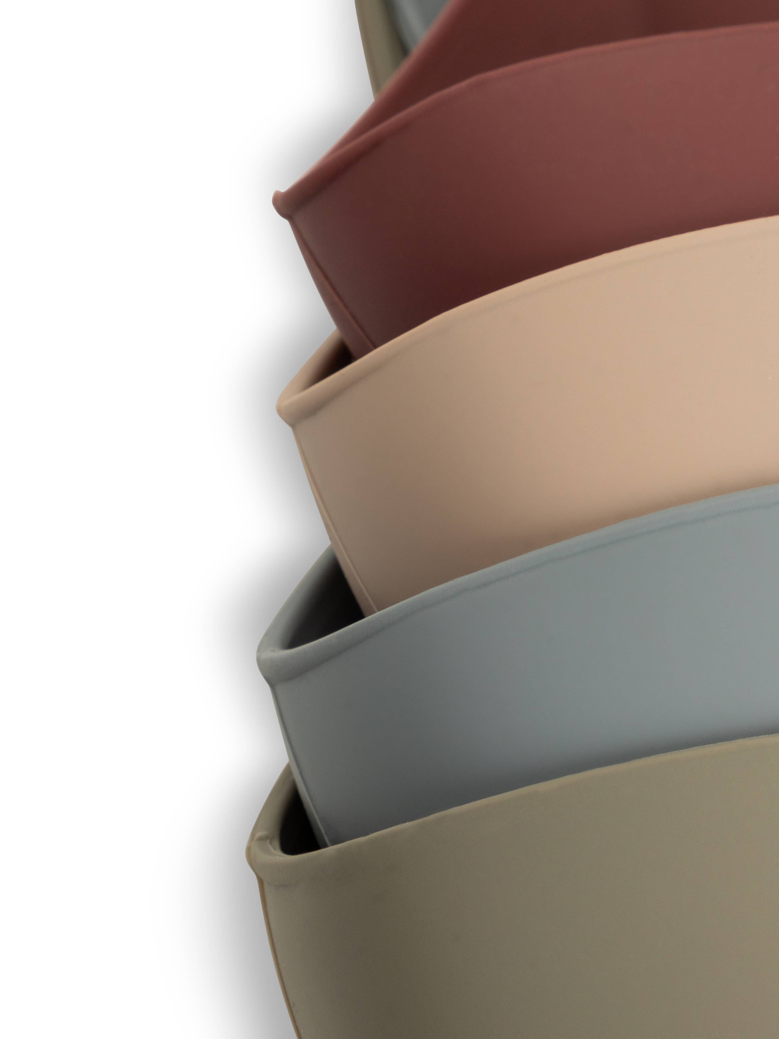 Colored Organics - Baby Silicone Bucket Bib - Sage