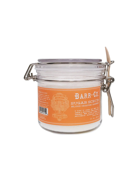 Barr-Co. Sugar Scrub - Blood Orange Amber