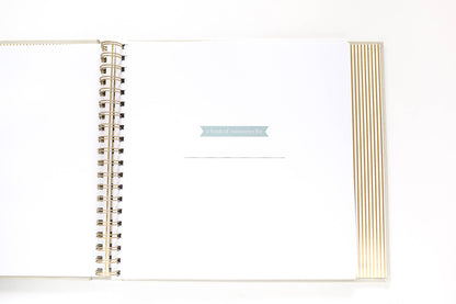 Paper Peony Press - The Baby Memory Book