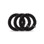 TELETIES - Nylon Hair Ties | Large | Jet Black