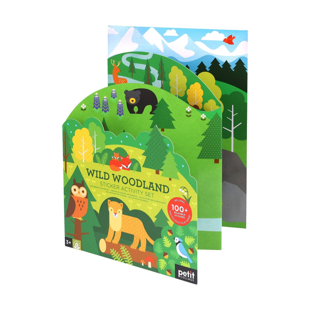 petit collage - Sticker Activity Set: Wild Woodland