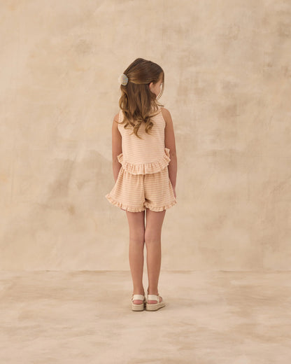 RYLEE + CRU FAYE SET PINK STRIPE