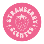 Lavender Stardust - Roll-on shimmer strawberry scented- Pink