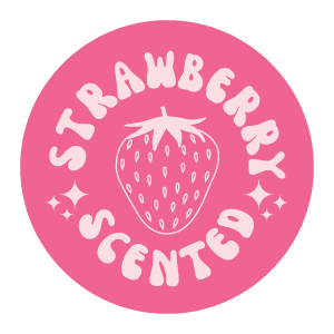 Lavender Stardust - Roll-on shimmer strawberry scented- Pink