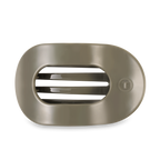TELETIES - Flat Round Hair Clip | Large | Sage It Ain't So