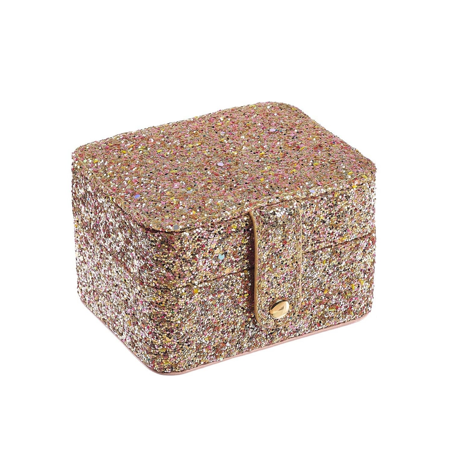 Rockahula Kids- Confetti Glitter Gold Jewelry Box
