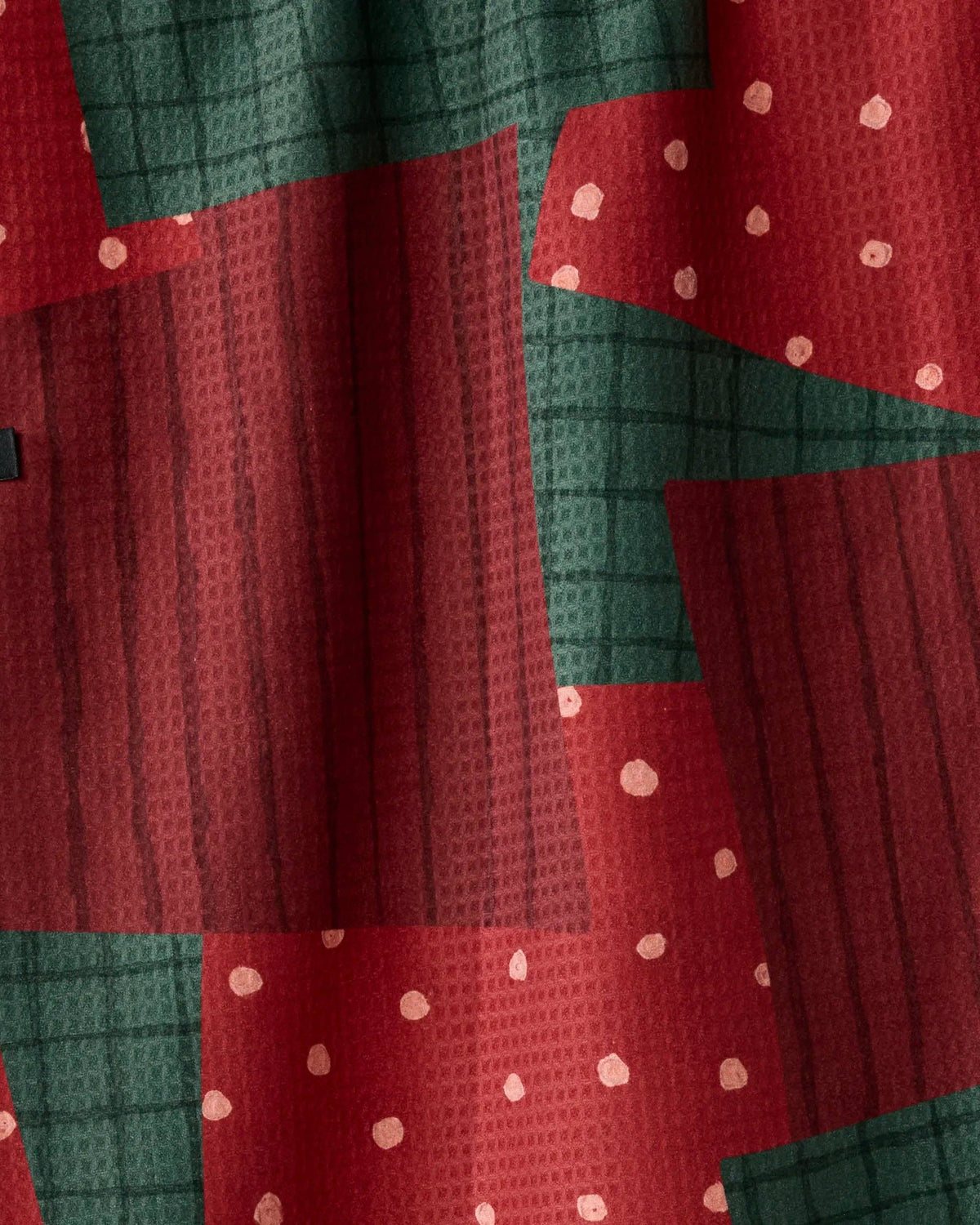 Geometry - Christmas Crafts Luxe Kitchen Towel - Holiday 2026