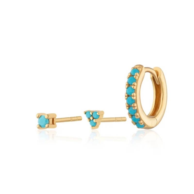 MAIVE - Claire Hoop and Studs Set
